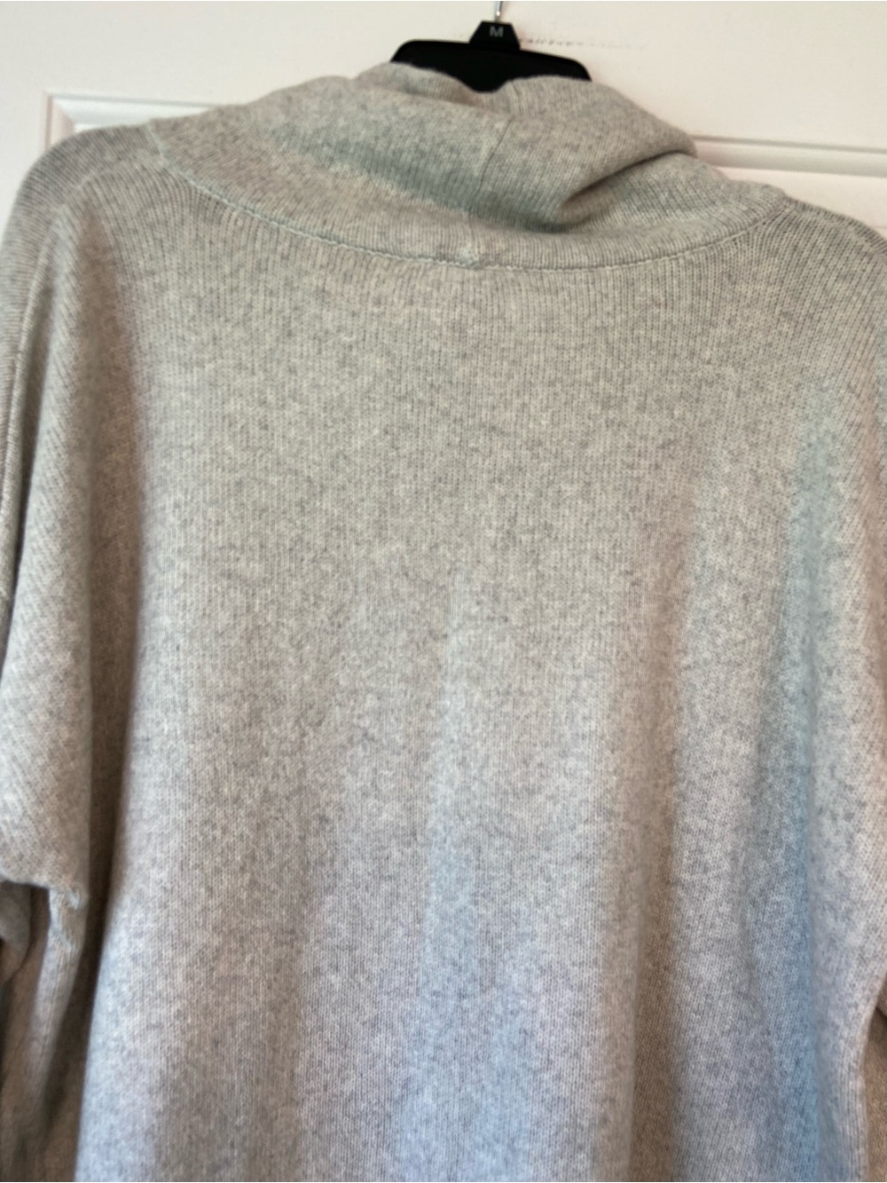 Eileen Fisher Cotton and Recycled Cashmere Turtleneck Top Medium - Picture 10 of 11